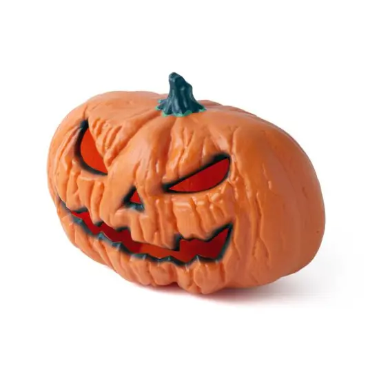 Halloween Jack O Lantern with LED Light-12" {2}
