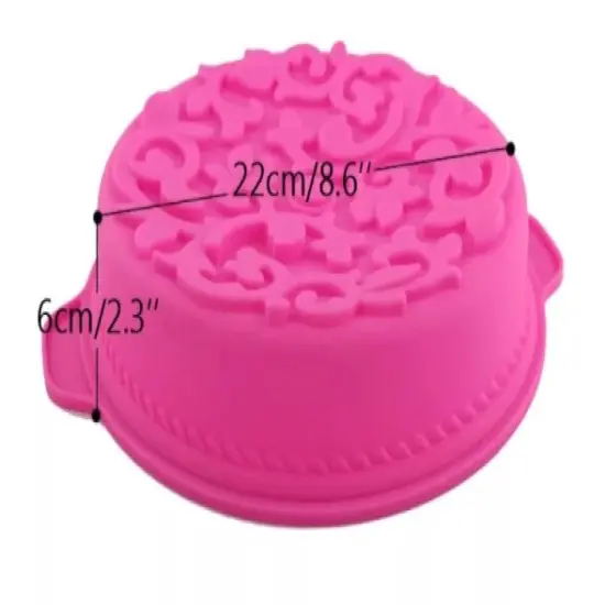 Flower Filigree Breakable Silicone Mold {2}