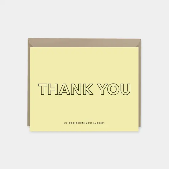 Modern Thank You Cards {5}