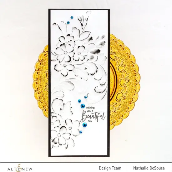 Sylvan Baroque 3D Embossing Folder {4}