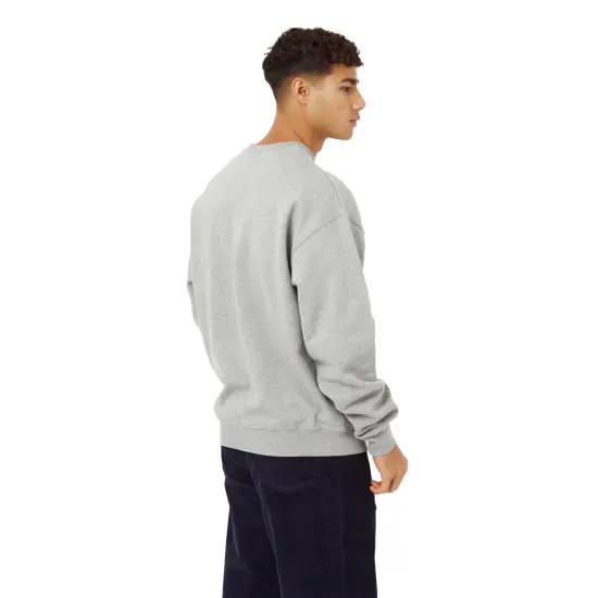 Bayside&reg; Super Heavy Oversized Crewneck Sweatshirt Caramel Brown {6}