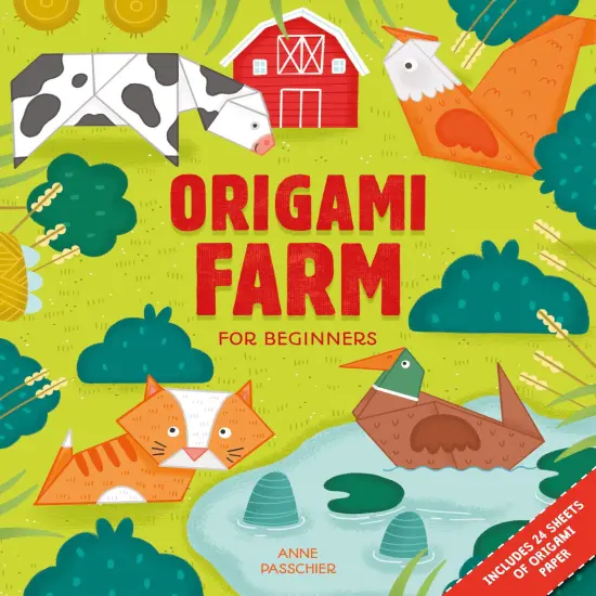 Origami Farm For Beginners-Softcover {1}
