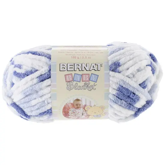 Multipack of 6 - Bernat Baby Blanket Yarn-Little Denim Print {2}
