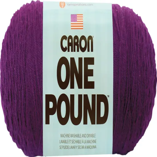 Multipack of 4 - Caron One Pound Yarn-Purple {2}