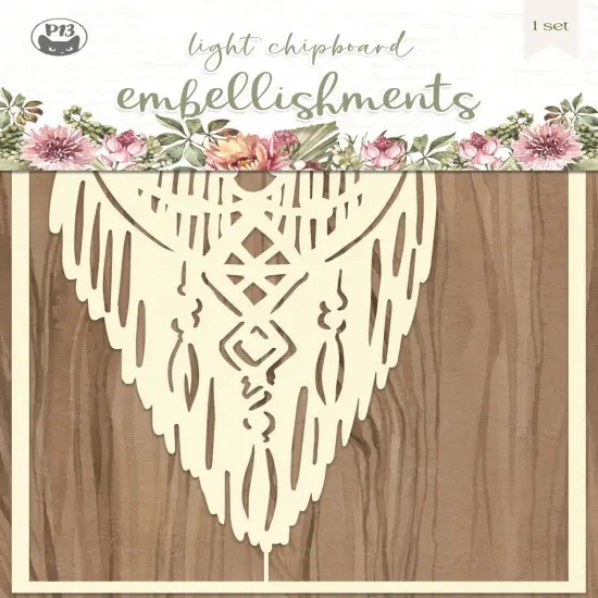 P13 Die-Cut Chipboard Embellishments 4"X6"-Always & Forever #02, 1/Pkg {1}