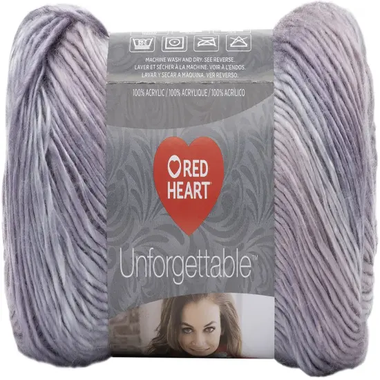 Red Heart Boutique Unforgettable Pearly Yarn - 3 Pack of 100g/3.5oz - Acrylic - 4 Medium (Worsted) - 270 Yards - Knitting/Crochet {3}
