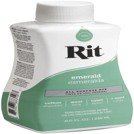 Multipack of 3 - Rit Dye Liquid 8oz-Emerald {3}