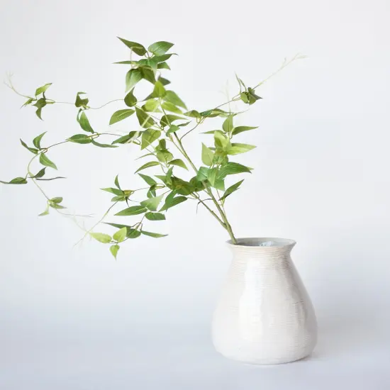 40" Faux Green Clematis Vine Stem {1}