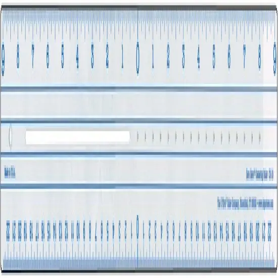 Westcott Plastic Ruler 18"-Zero Centering {2}