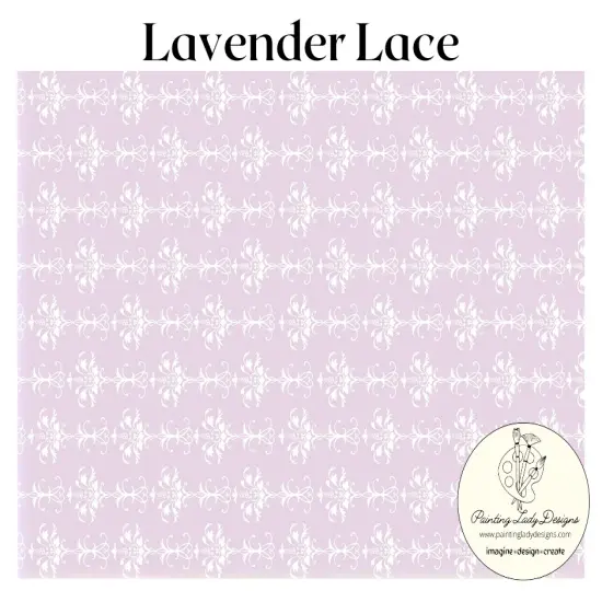 Lavender Lace Decoupage Paper for Crafting and Multi Media Art {1}
