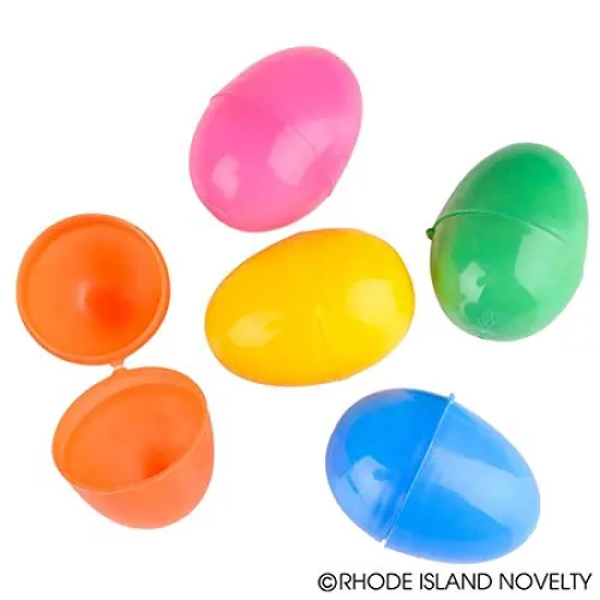 Rhode Island Novelty Easter Eggs Bght Plastic Egg Assortment 144 Pieces {2}