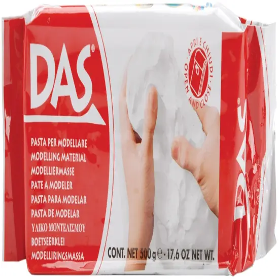 DAS Air-Dry Clay 17.6oz-White {1}