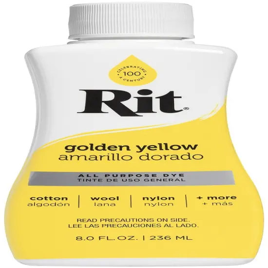 Multipack of 3 - Rit Dye Liquid 8oz-Golden Yellow {2}