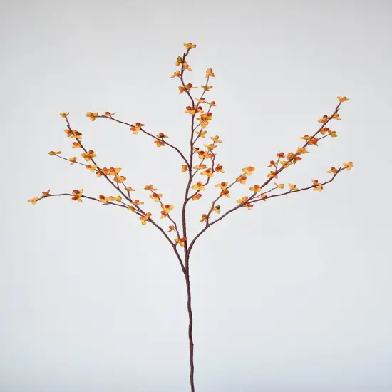 32" Faux Bittersweet Stem {3}