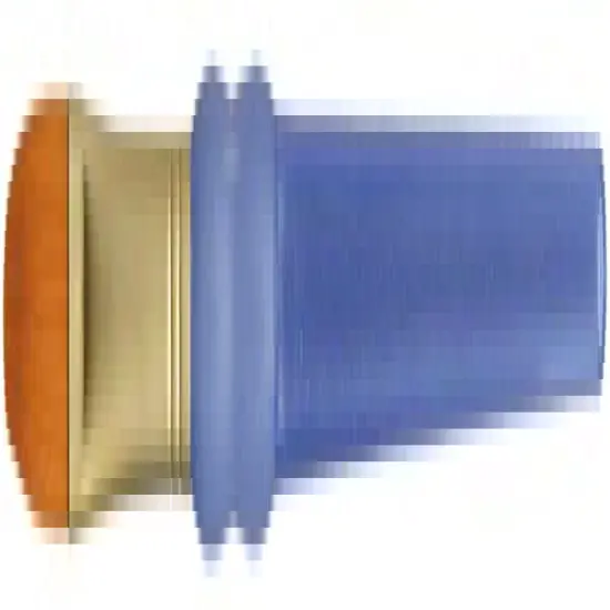 Crafter's Choice Gold Taklon Oval Wash Brush {1}