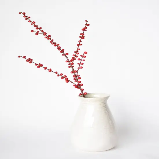 Faux Outdoor Red Berry Stem ( Available in 2 sizes) {3}