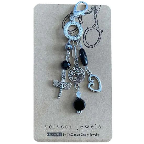 Alice Peterson Scissor Jewels Fob - Dragonfly SJ103 Multicolor {1}