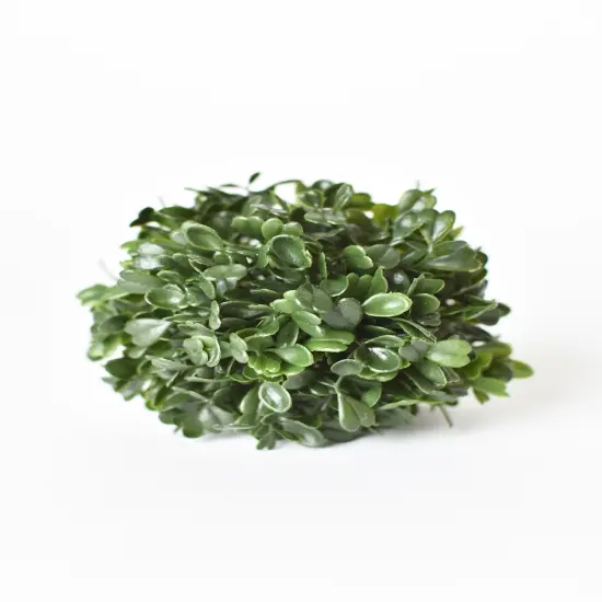 4" Faux Boxwood Ball {1}