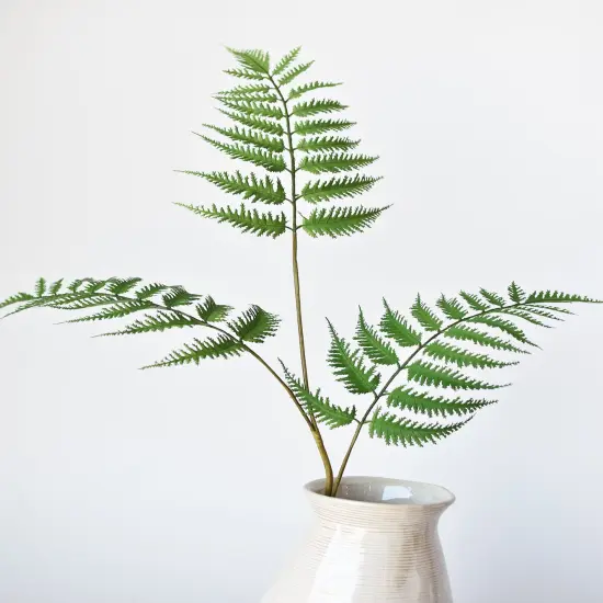 33" Faux Forest Fern Spray {5}