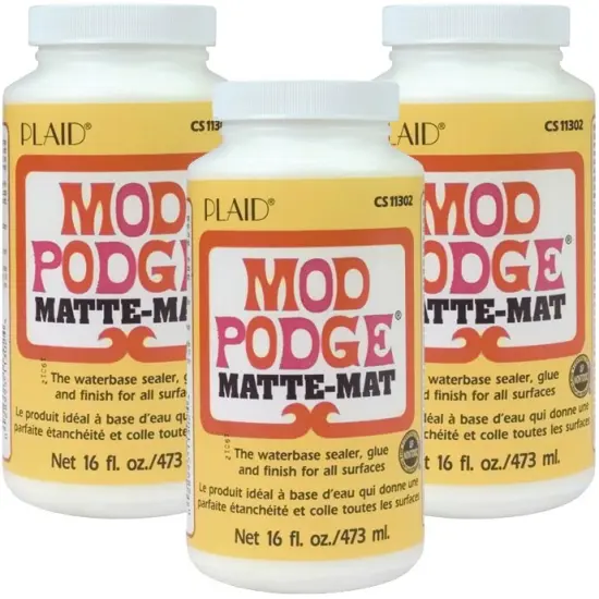 Multipack of 3 - Mod Podge Matte Finish-16oz {1}