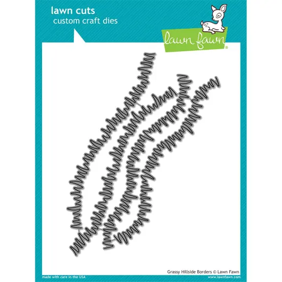 Lawn Cuts Custom Craft Border Die-Grassy Hillside, 1"X6" {3}