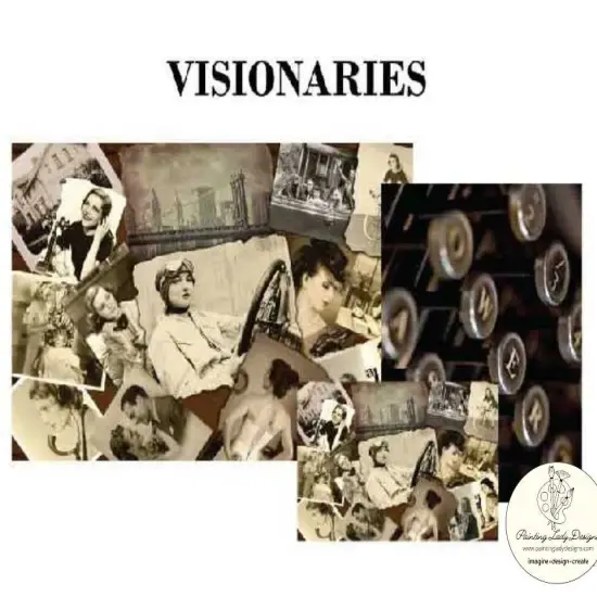 Visionaries Decoupage and Mixed Media Papers (Small) {2}