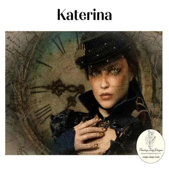 Katerina Decoupage & Mixed Media Art Paper (large) {1}