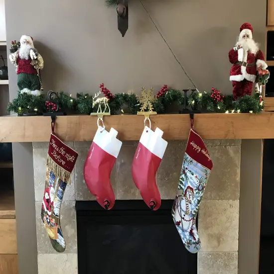 Party Flasks Santas Flask for Liquor, Wine, Drinks: Funny Gag Gifts for White Elephant Christmas Gifts Exchanges; Beverage Dispenser Holds 2.25 Liters for Holiday, Graduation, Office Parties {6}