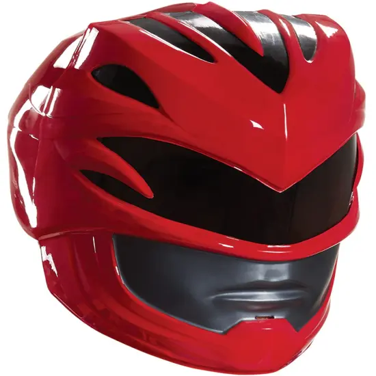 Adult's Mens Power Rangers Movie Red Ranger Helmet Costume Accessory {1}