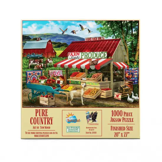 Sunsout Pure Country 1000 pc Jigsaw Puzzle 28980 {4}