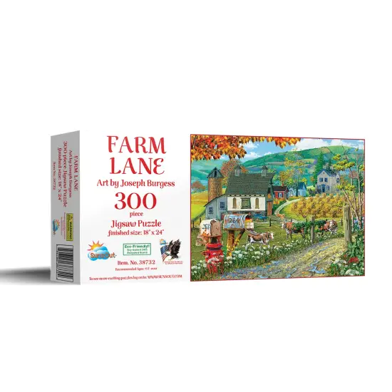 Sunsout Farm Lane 300 pc Jigsaw Puzzle 38732 {3}