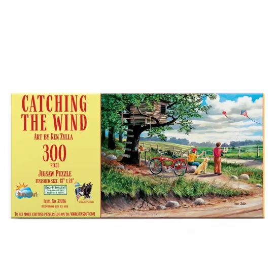Sunsout Catching the Wind 300 pc Jigsaw Puzzle 39926 {4}