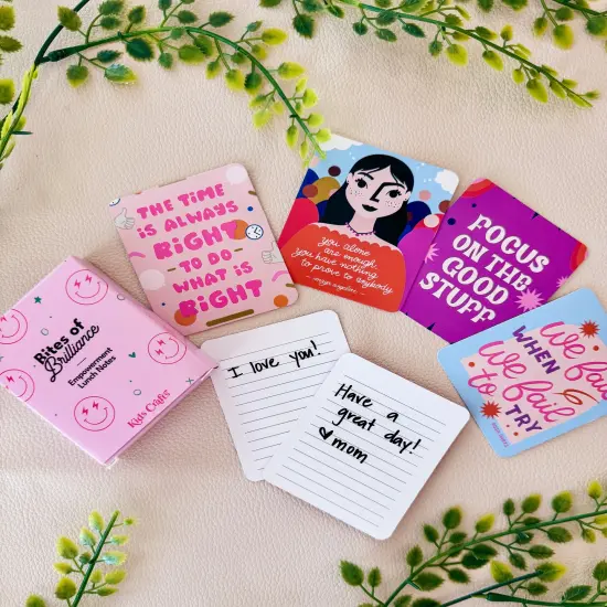 Empowering Lunch Box Note Cards for Kids {6}