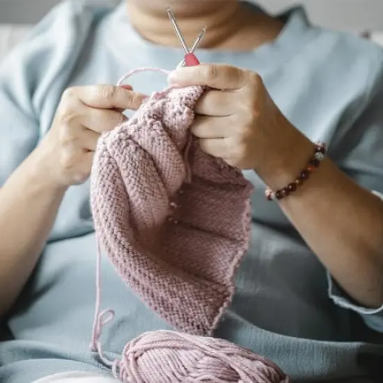 10 Pieces Knitting Needles Crochet Hook - Multicolor Ergonomic Crochet Hooks Set - Rubber Handled Aluminum Crochet Hooks - Small Crochet Hooks Knitting Kit for Beginners Crochet Kit for Crocheting Yarn {6}