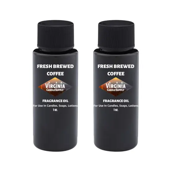 Fresh Brewed Coffee Fragrance Oil (Our Version of the Brand Name) (2 oz Bottle) for Candle Making, Soap Making, Tart Making, Room Sprays, Lotions, Car Fresheners, Slime, Bath Bombs, Warmers&hellip; {1}