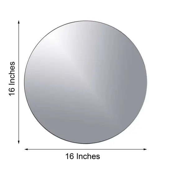16" Wide Round Wall Decorating Mirrors and Centerpieces {6}