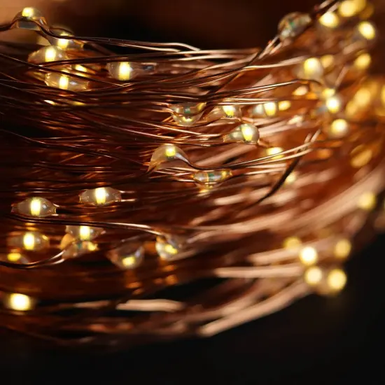 200 LED Fairy Fibre Optics String Lights Garland for Backdrops {2}