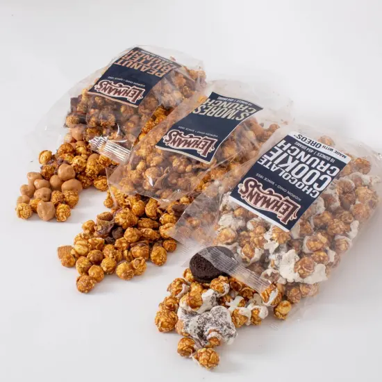 South Bend Chocolate Company Caramel Popcorn Snack Mix, 1 lb bag, Crunchy Popped Corn Treat, Assorted Flavors {2}