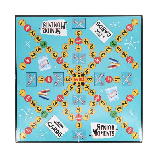 TDC Games Senior Moments Board Game for the Whole Family {6}
