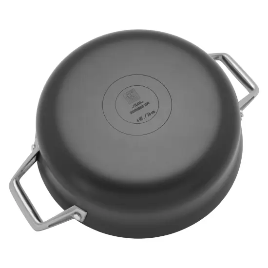 ZWILLING Motion Hard Anodized 4-qt Aluminum Nonstick Chef's Pan {6}