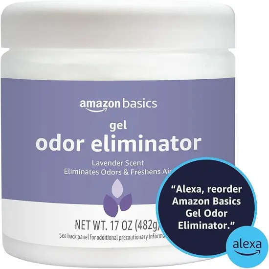 Amazon Basics&reg; - Gel Odor Eliminator, Charcoal, 1.06 Pound (Pack of 1) | Your Ultimate Odor Eliminator Solution {4}