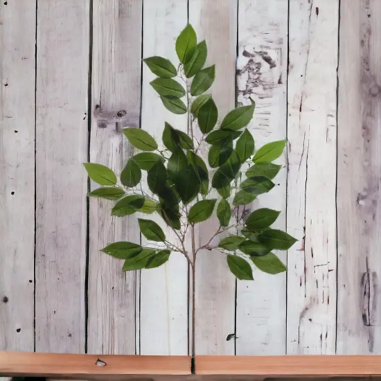 48-Pack: Sakaki Spray with Realistic Silk Leaves by Floral Home&reg; {2}