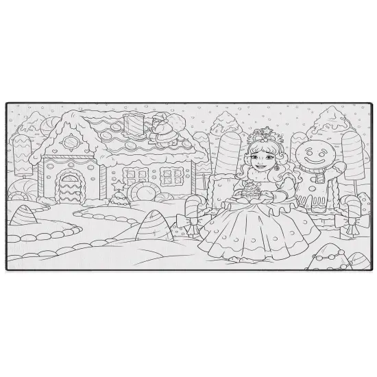 Christmas Gift For Kids Coloring Poster Washable Rug Markers Set Toddler Preschool Kindergarten Christmas Morning Activity Teacher Gift {3}