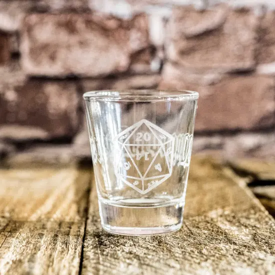 2oz Dungeon Master Shot glass {5}