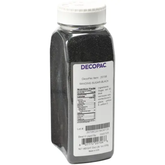 Black Sanding Sugar {1}