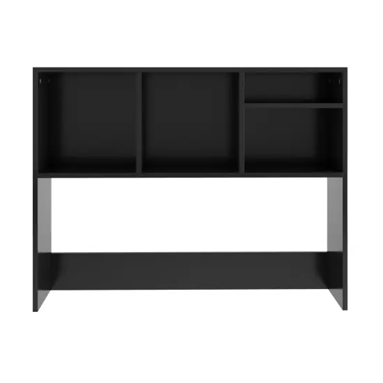 Emma and Oliver Freesia Cubby Organizer Shelf for Desktop with Multiple Cubbies Black {3}