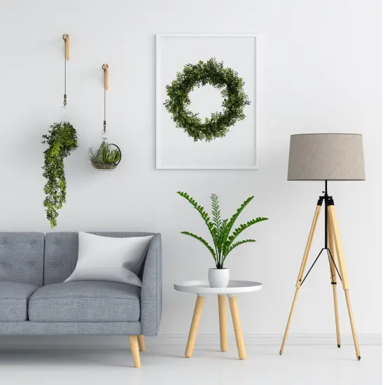 Faux Boxwood Hanging Bush, Set of 2 - Christmas Holiday D&eacute;cor - Holiday Tree {5}