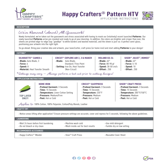 Happy Crafters Houndstooth 11.8" x 18" Sheet Green and White {7}