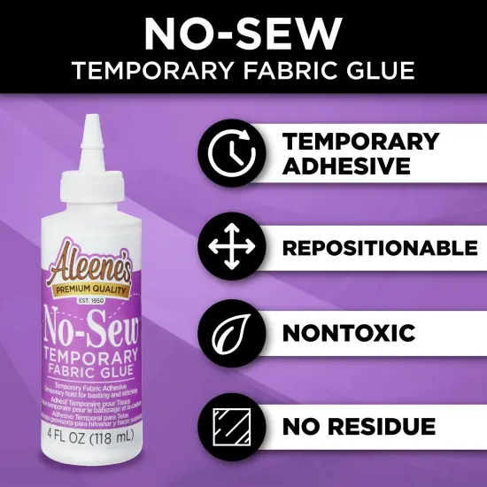 Aleene's No-Sew Fabric Glue-4oz {2}