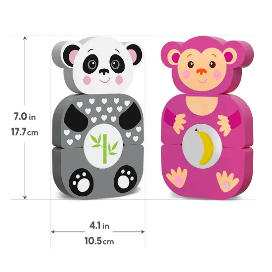 Kids Hits: Build Your Own Adventure with the Wooden Blocks Friendly Zoo! {6}